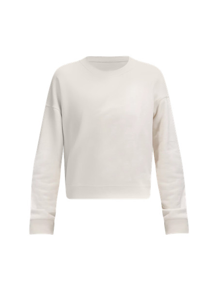 Softstreme Perfectly Oversized Cropped Crew | Women's Hoodies & Sweatshirts | lululemon | Lululemon (US)