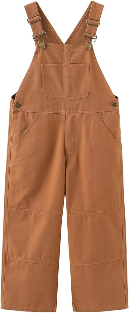 GRANDWISH Boys Canvas Bib Overalls, Kid's Multi Color Overalls, Size 6-14 | Amazon (US)