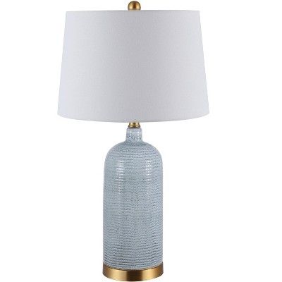 Stark Glass Table Lamp  - Blue - Safavieh | Target