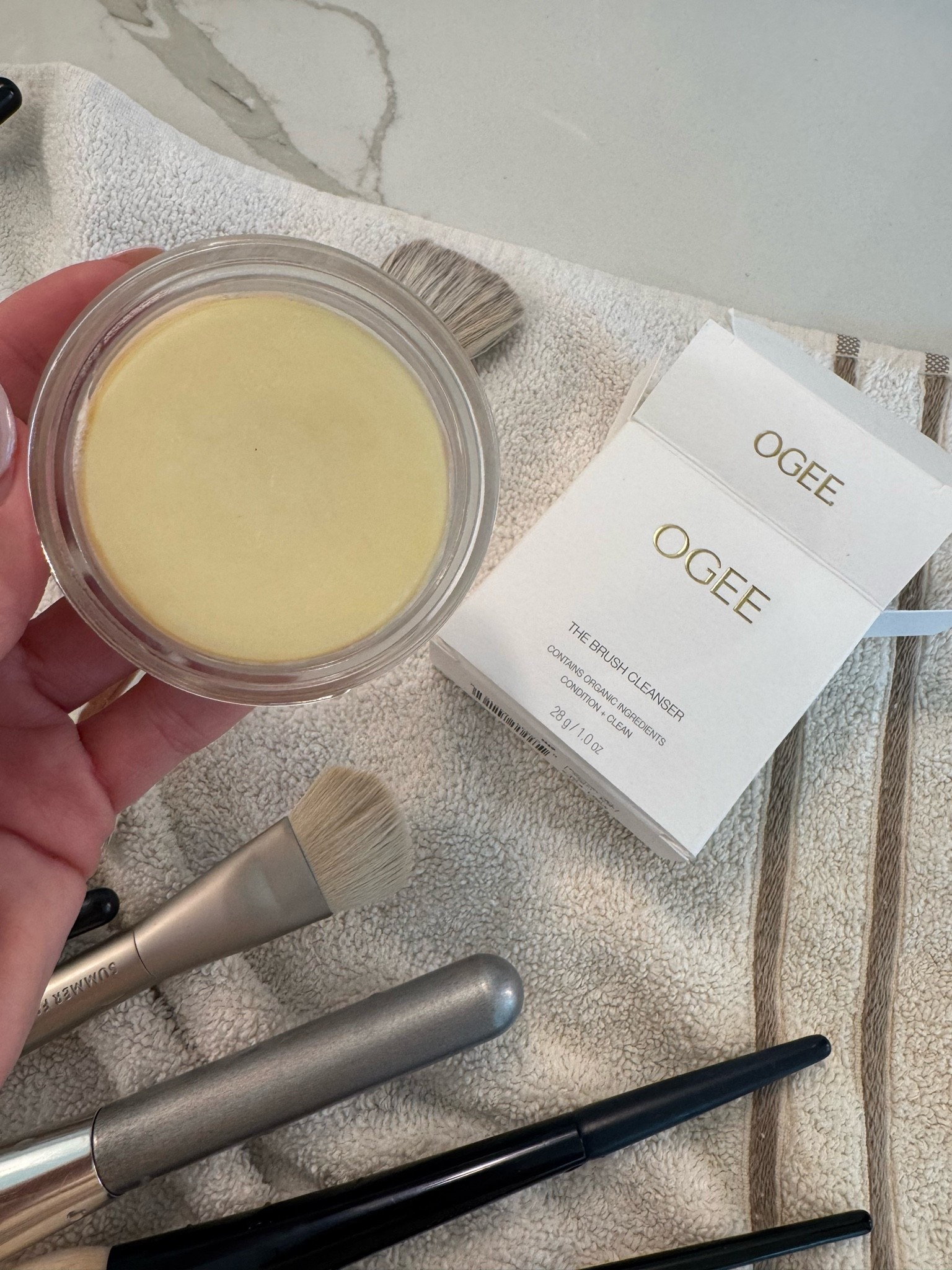 best makeup brush cleaner made with organic ingredients!

#LTKdayinmylife #LTKgrwm