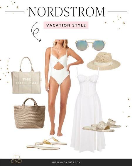 Nordstrom Vacation Style. Women's Fashion and Accessories. Outfit Ideas#LTKtravel #LTKfindsunder100 #LTKfindsunder50 #nordstromfashion #womensfashion #womensaccessories #vacationdress #summerdress #travel


