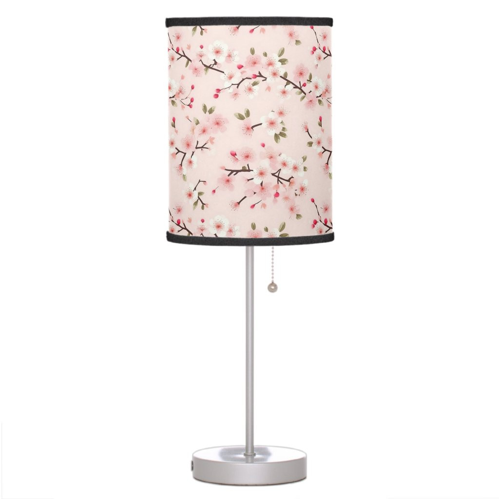 Cherry Blossom Lamp Shade Floral Fantasy | Zazzle