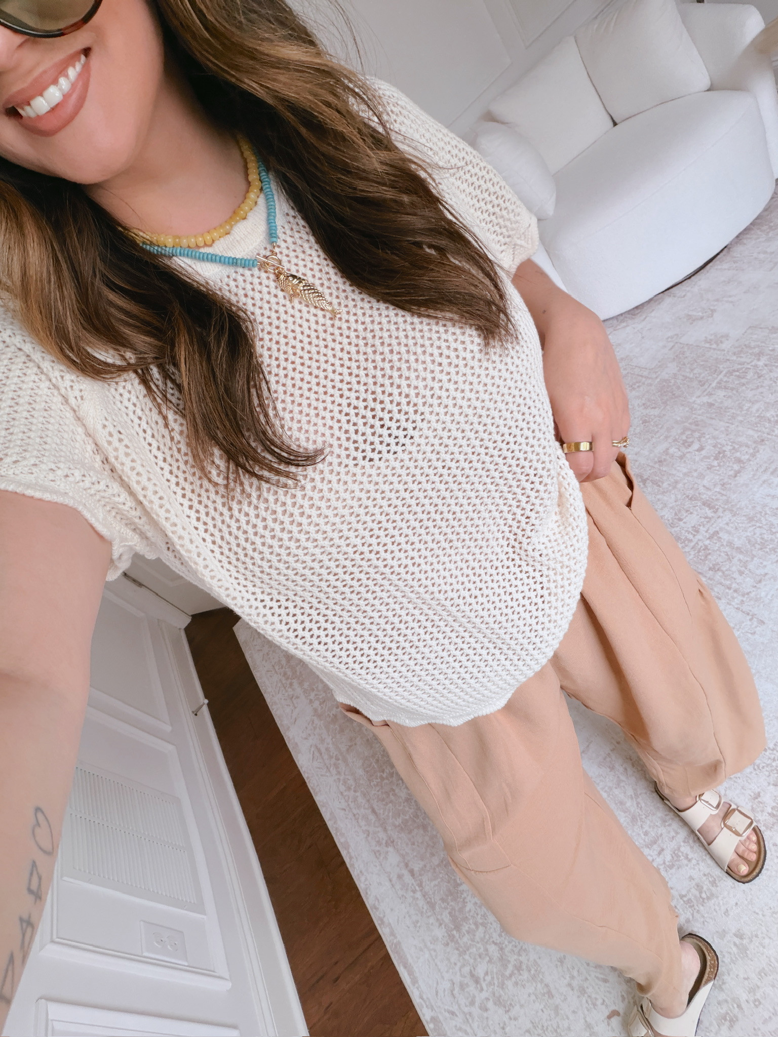 wearing an XL in both the top and bottoms

#LTKSeasonal #LTKMidsize