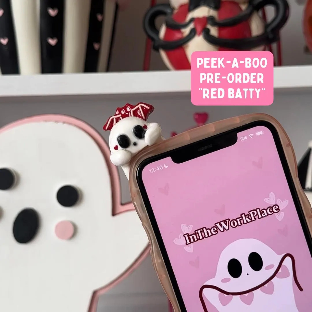 Peek-a-boo Pre-order red Batty - Etsy | Etsy (US)