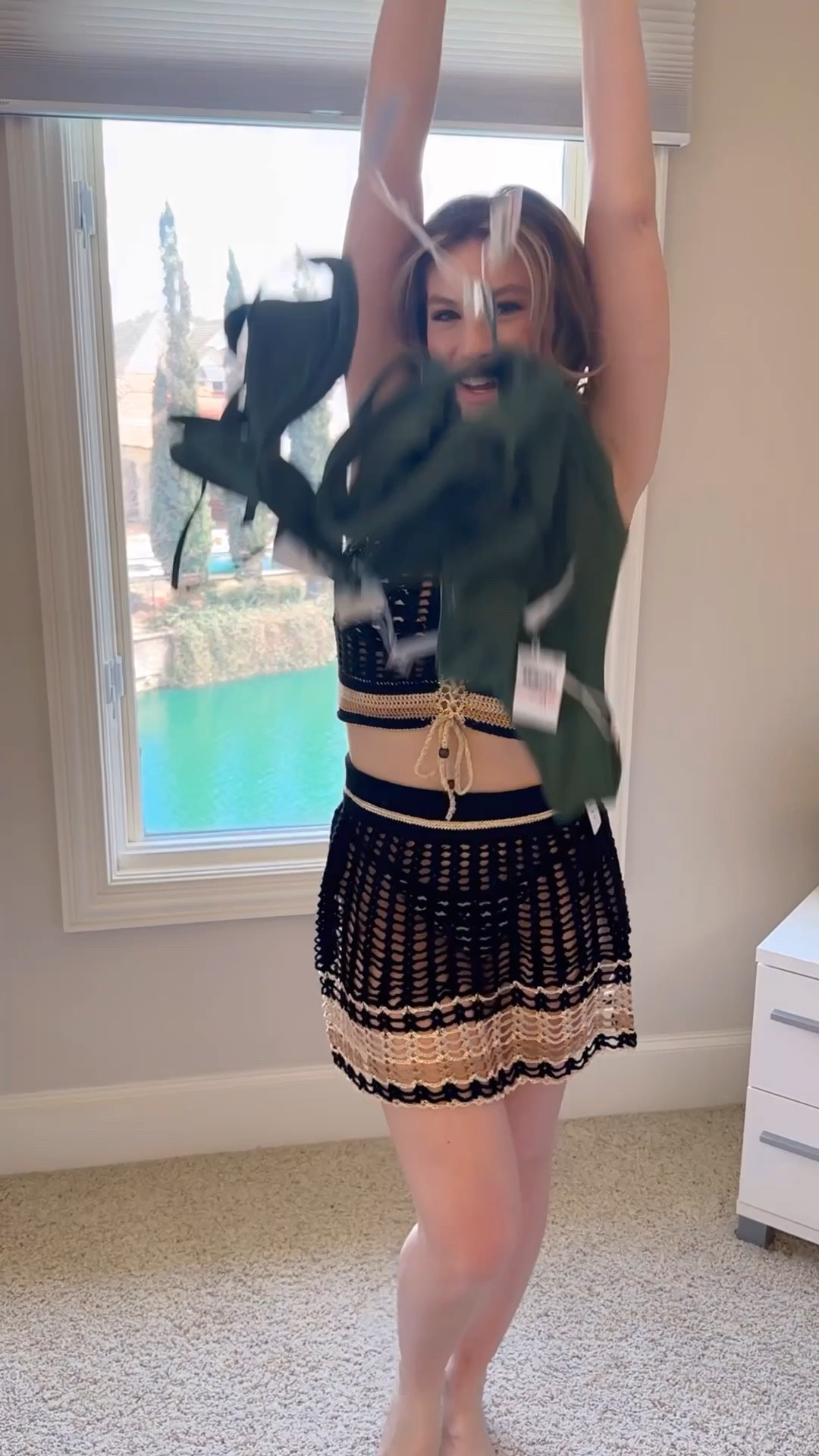 Summer swimsuit coverup 
Size - small 



#LTKSeasonal #LTKTravel #LTKWatchNow