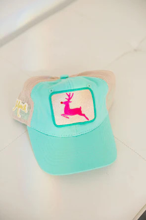 METALLIC RUDOLPH PATCH HAT | Judith March