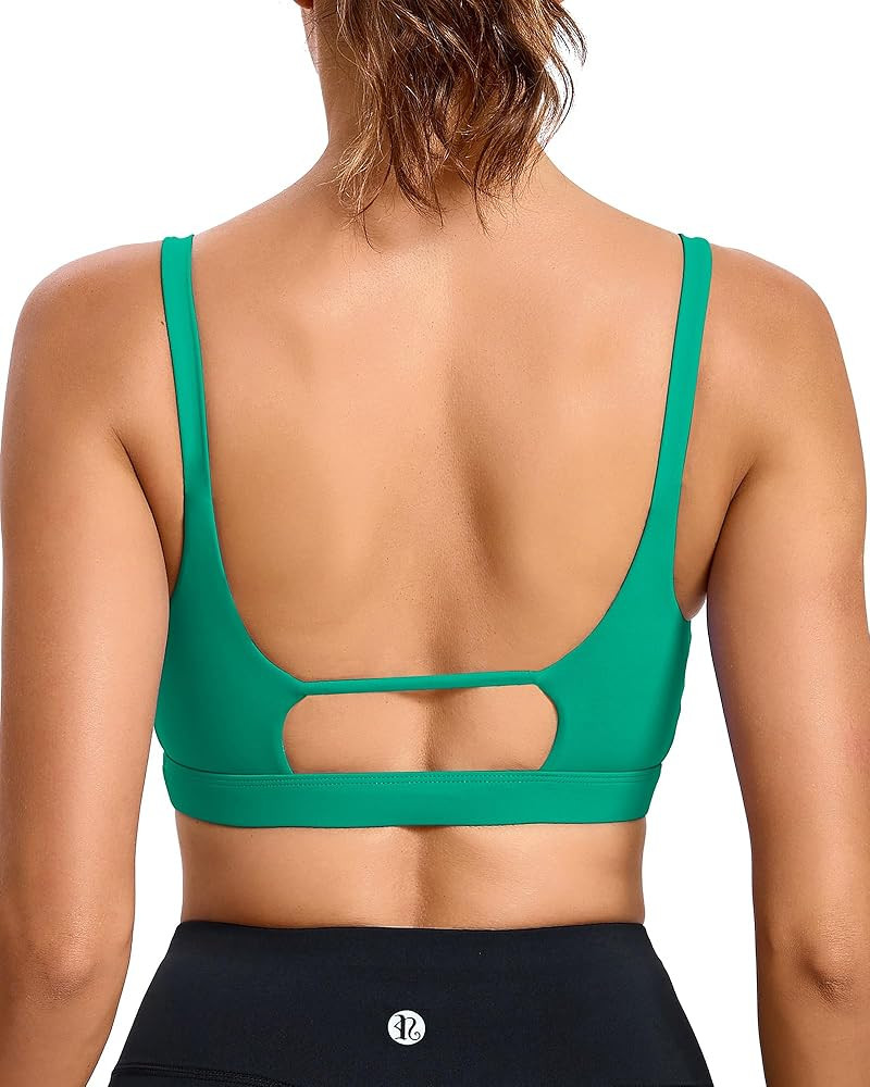RUNNING GIRL Sports Bras for Women,Square Neck Sports Bra High Support Yoga Bra Workout Crop Top ... | Amazon (US)
