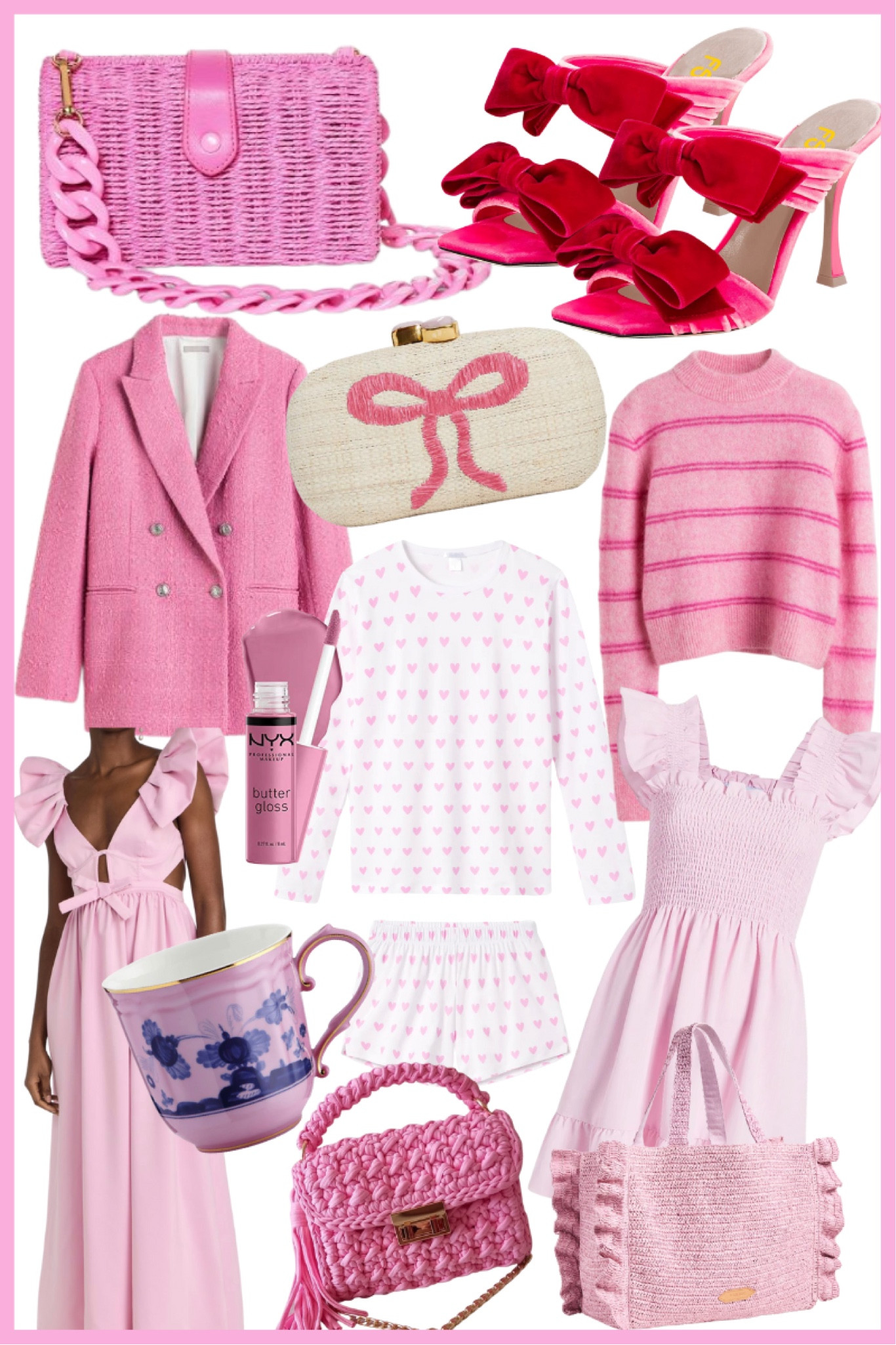 The PINK edit! Fashion, beauty & home favorites in pink!