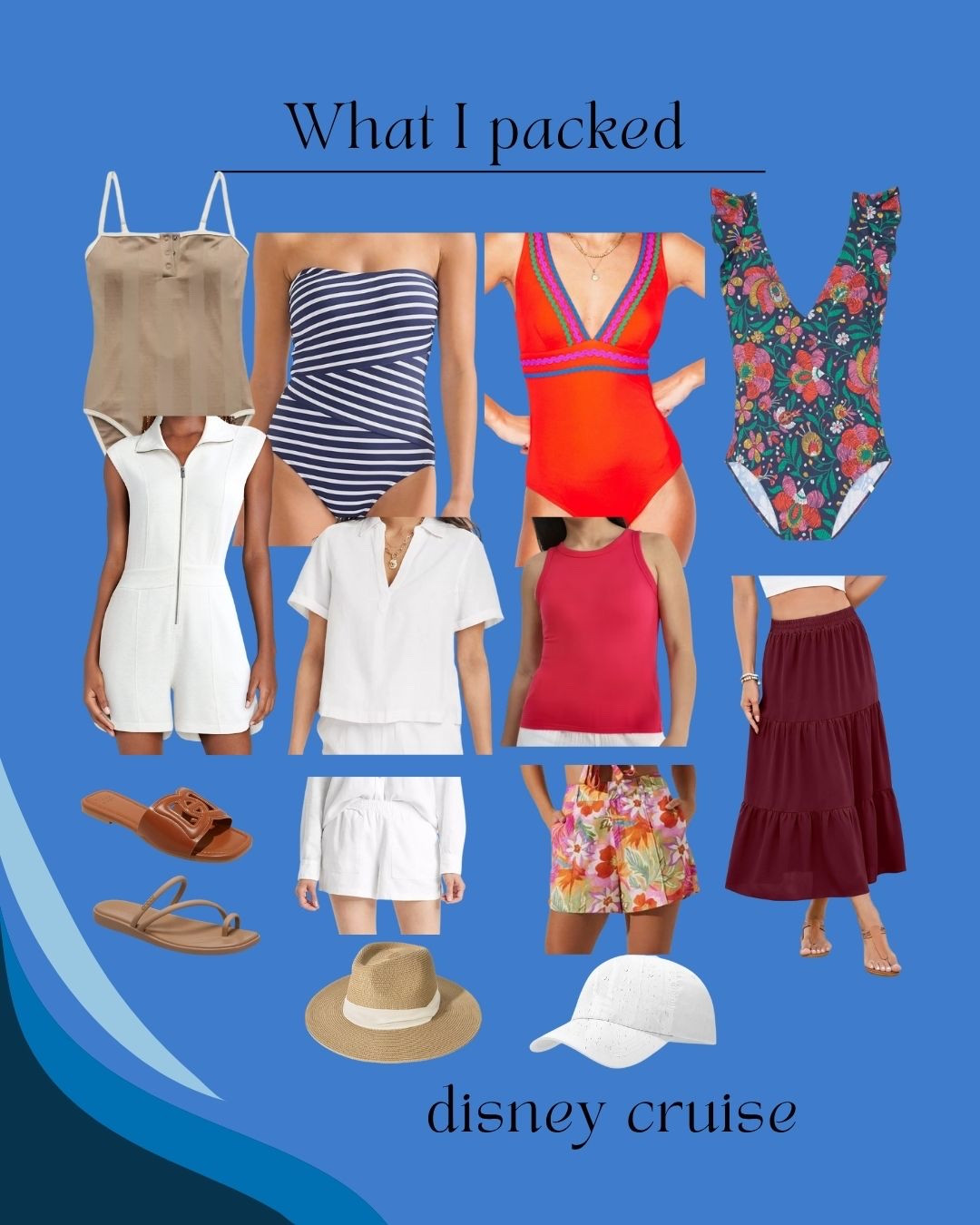 What I packed for our 4-day Disney Cruise!✨ From breezy dresses to poolside essentials and comfy sets for exploring (or lounging with ice cream #3 🍦)—here’s everything that made the cut and kept things cute, cool, and cruise-ready. 🌊🚢  (part 1) 

Each outfit was packed with comfort, color, and a touch of magic—because Disney deserves nothing less! 🌟

➡️ Save this for your next warm-weather trip or cruise checklist!

#DisneyCruisePackingList #CruiseOutfits #WhatIPacked #DisneyCruiseStyle #VacationStyle #Over40Style #LightAndLifestyled #AmazonFinds #TargetStyle #WalmartFashion

#LTKTravel #LTKFamily #LTKSwim

#LTKSwim #LTKFamily #LTKTravel