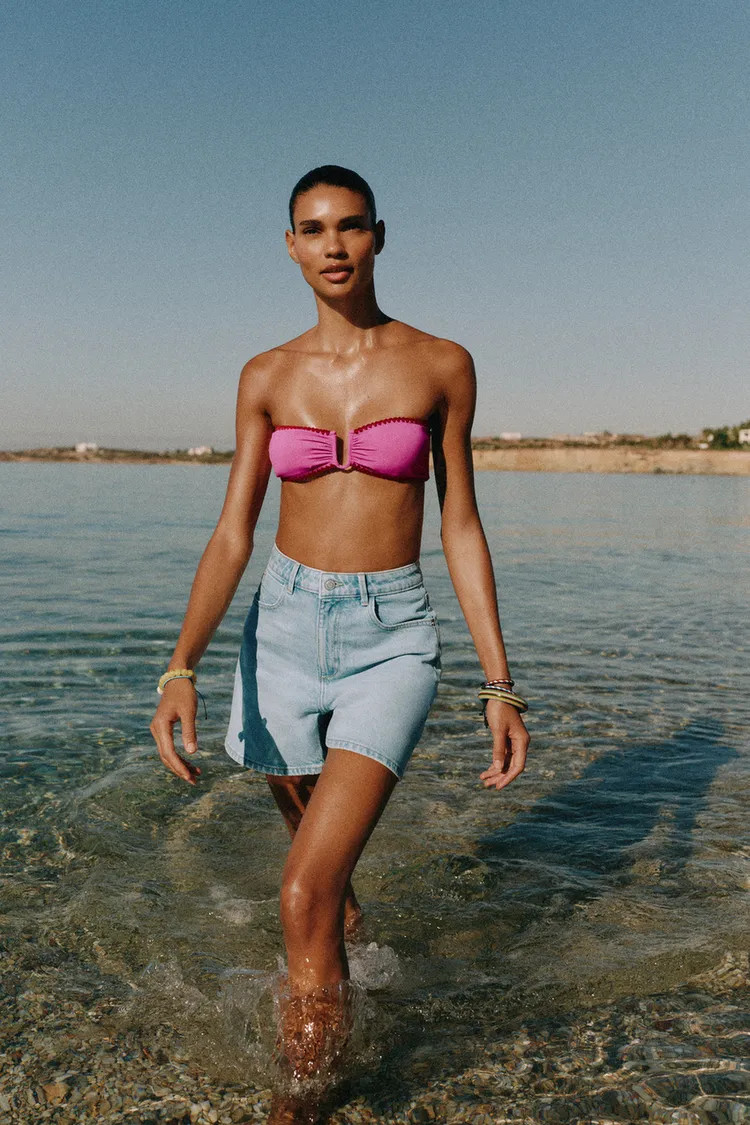 Z1975 MOM FIT SHORTS | Zara UK