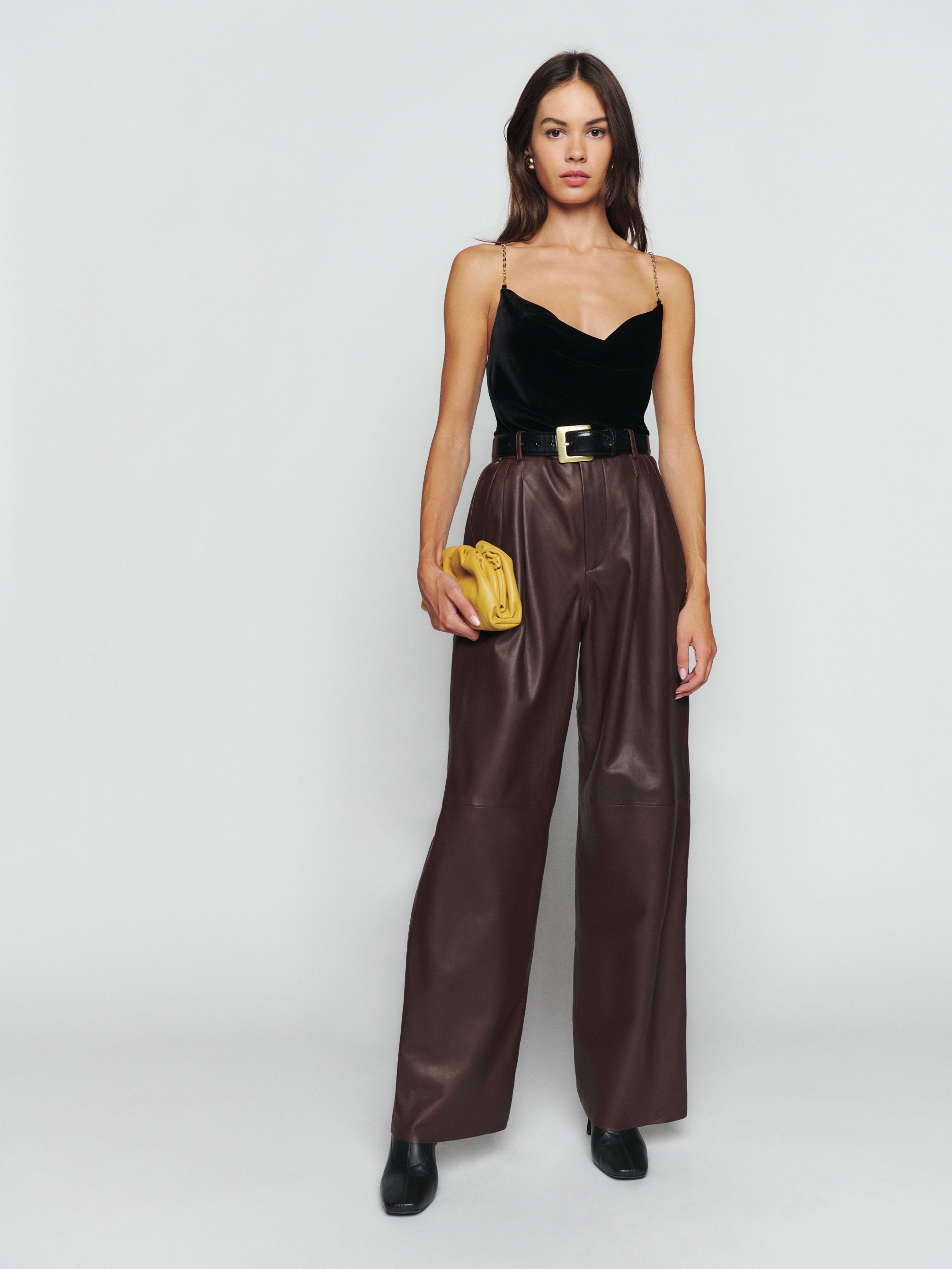 Rori Velvet Top | Reformation (Global)