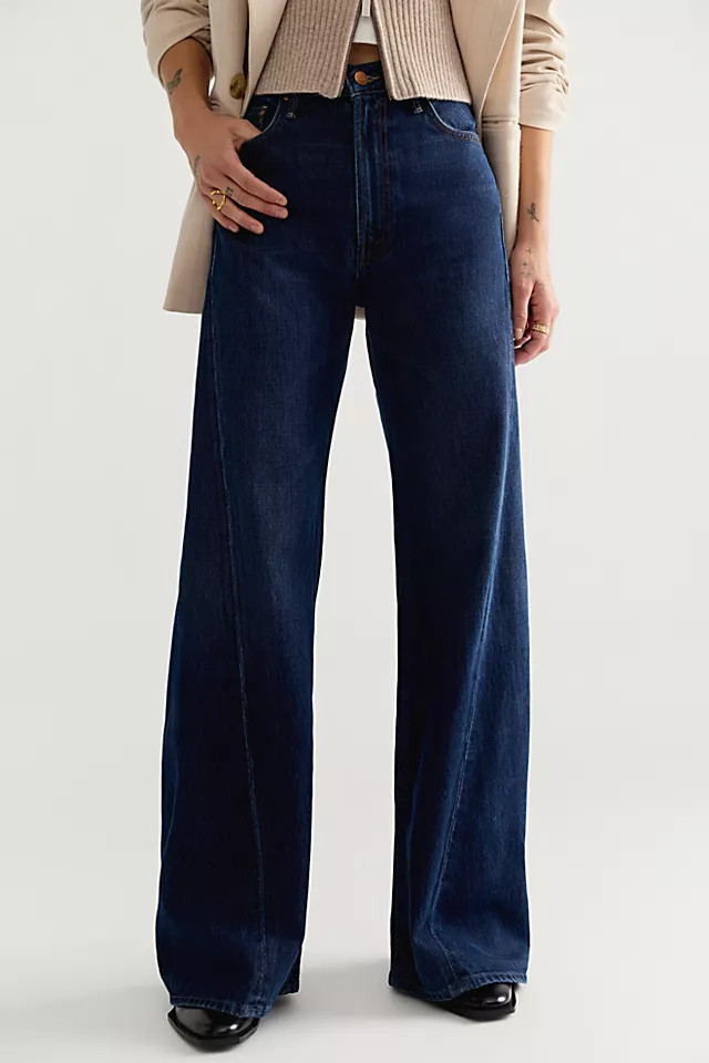 MOTHER The Lemon Twist Sneak Jeans | Free People (Global - UK&FR Excluded)