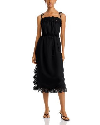 SeaRosina Crochet Trim Dress | Bloomingdale's (US)