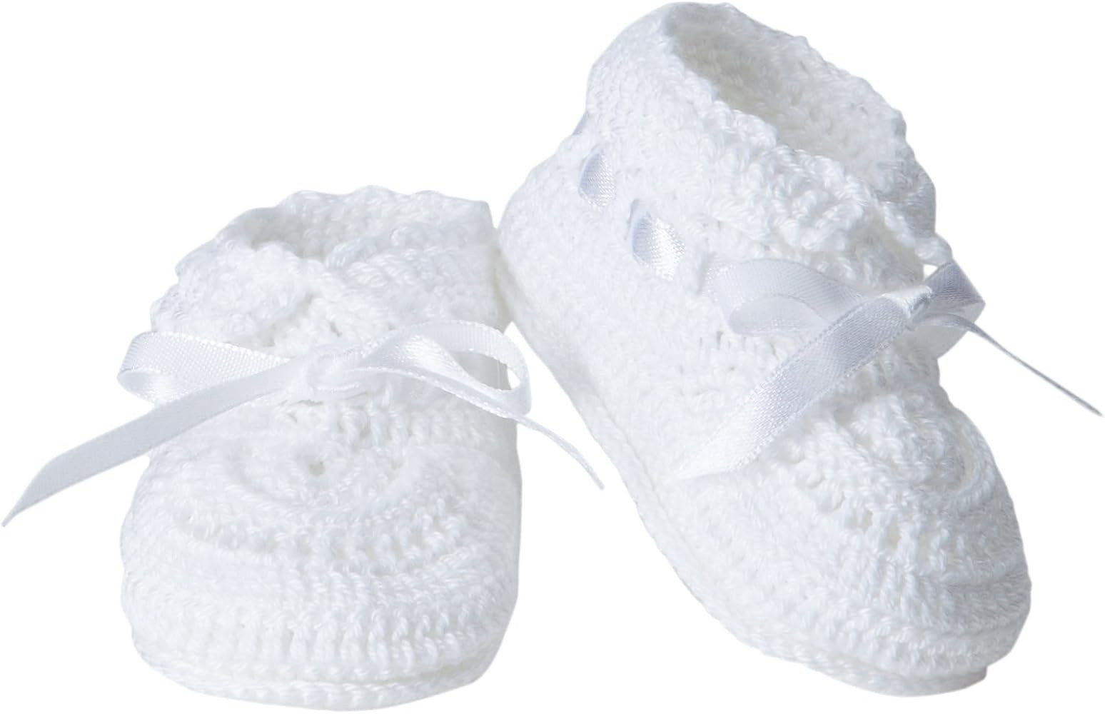 Jefferies Socks Baby-Girls Infant Hand Crochet Bootie | Amazon (US)