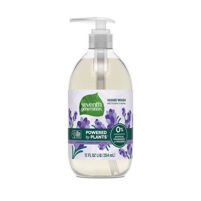 Seventh Generation Hand Wash - Lavender Flower & Mint - 12 fl oz | Target