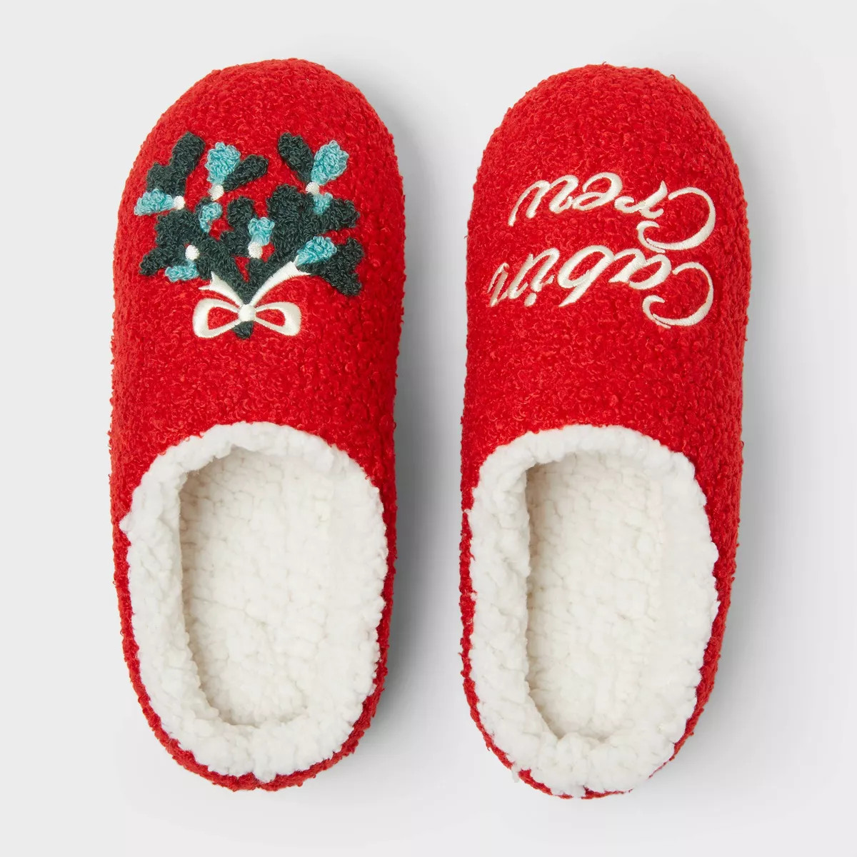 Adult Cabin Crew Scuff Slippers - Wondershop™ Red XL | Target