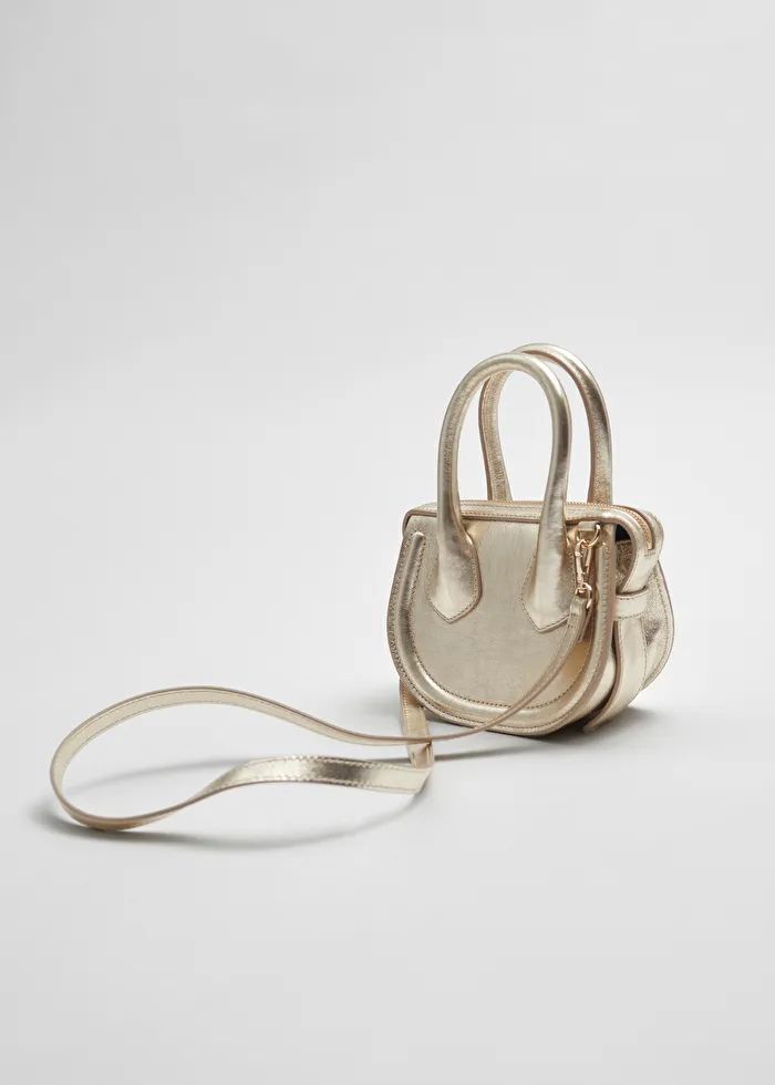 Small Top Handle Leather Bag | & Other Stories US