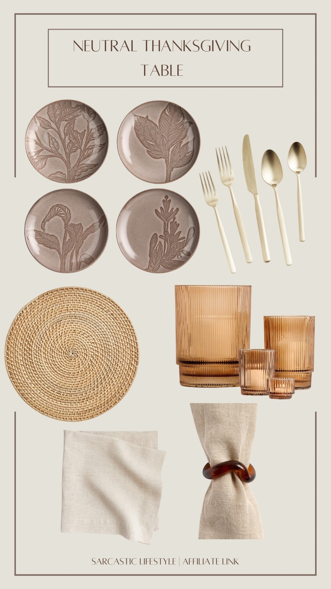 #ThanksgivingTable #ThanksgivingDecor #TableSettingInspo #NeutralHomeDecor #NeutralThanksgiving #ThanksgivingTablescape #HolidayTableDecor #TablescapeInspo #FallHomeDecor #CozyTablescape #ThanksgivingStyle #HomeDecorInspo #HostessInspo #EntertainingIdeas #FallTableDecor #ModernFarmhouseDecor #MinimalHolidayDecor #WarmNeutralDecor #HolidayHosting #ThanksgivingVibes

#LTKHoliday #LTKGiftGuide #LTKHome