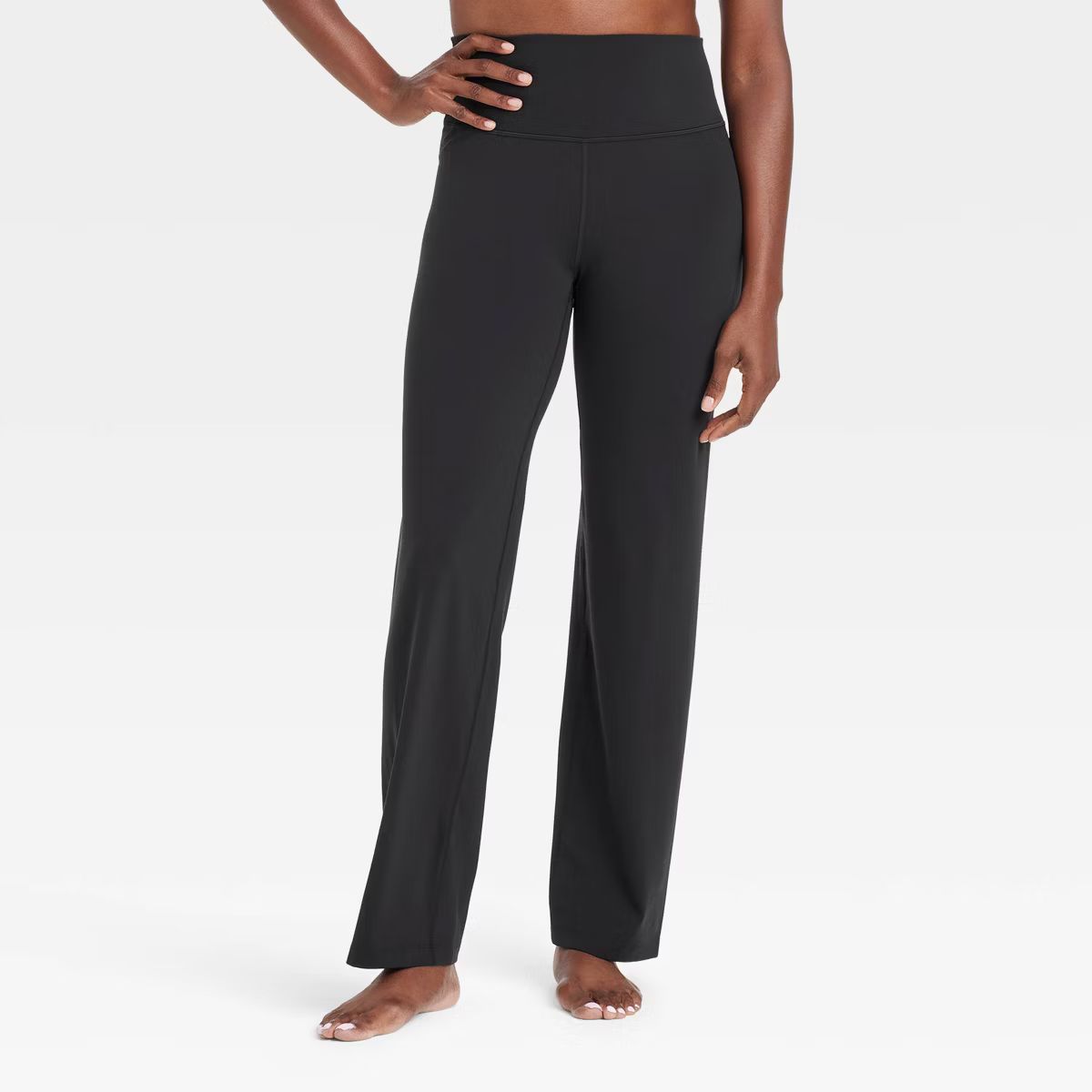 Women's Everyday Soft High-Rise Straight Leg Pants - All In Motion™ | Target