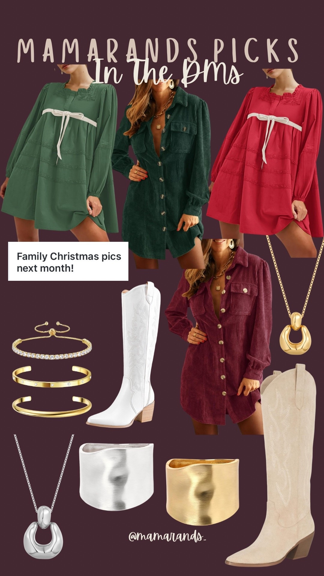 Christmas family photo outfit ideas!! 🎄 

#LTKSeasonal #LTKFamily #LTKHoliday