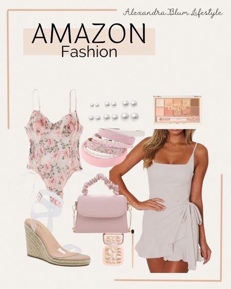Amazon fashion finds for the spring! White tank top mini dress! Wedge clear sandals! 

#LTKFindsUnder100 #LTKParties #LTKSeasonal