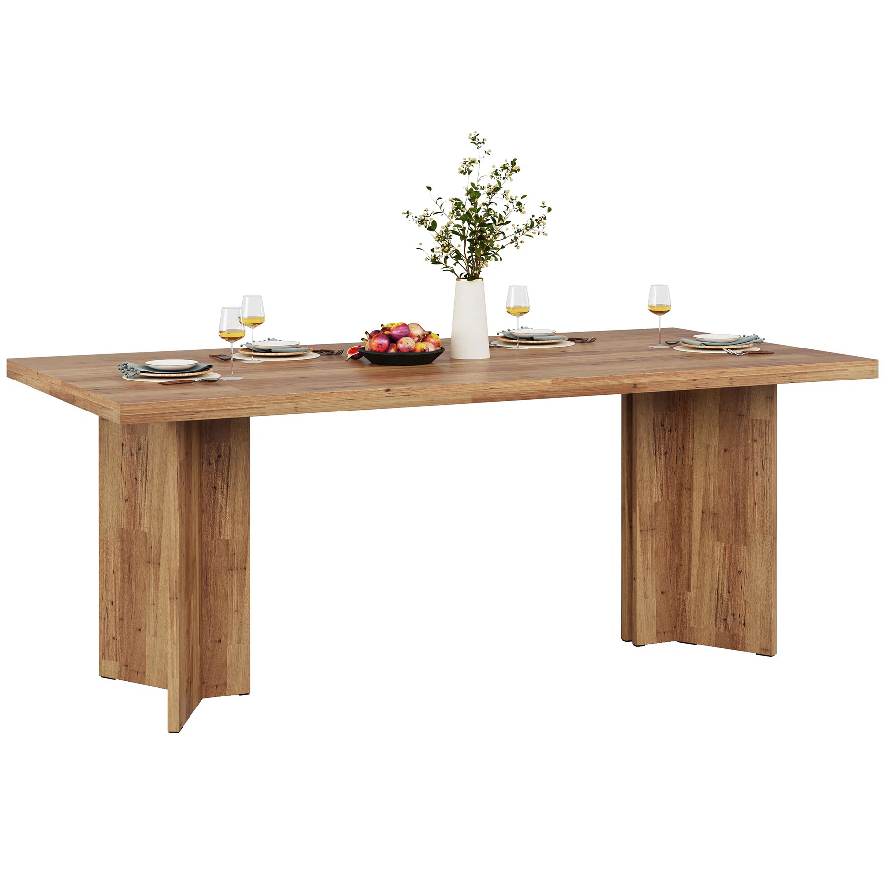 Rahn 63'' W. 6 Person Dining Table | Wayfair North America