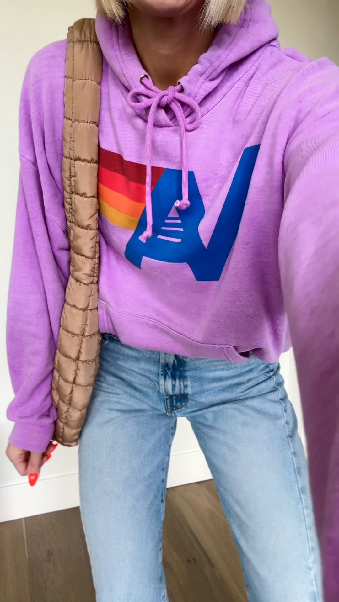 The softest thing you will ever put on your body is ON SALE right now— 20-30% off sitewide, which rarely happens. If you've been thinking about trying AN this is your sign. I promise, the cost per wear will more than pay off (because trust me, you'll want to live in it).
Treat yourself! 👉🏼Mother’s Day gift idea!🤩 I’m wearing a medium in this purple pullover, but also have a couple styles in small. Just depends how oversized/loose you want to wear them.


#LTKFindsUnder100 #LTKSaleAlert