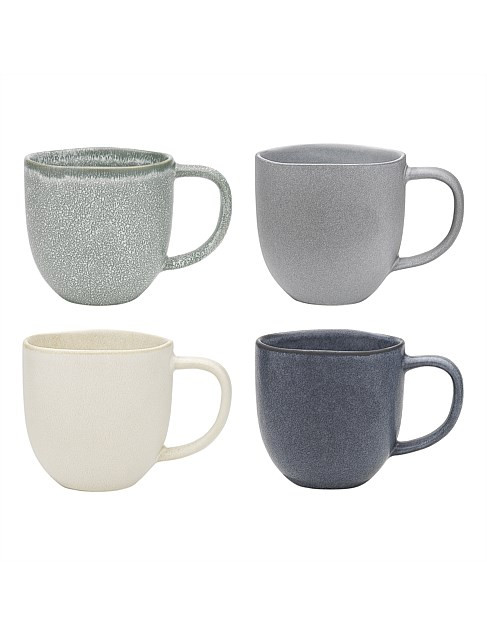 Dwell S4 Mugs 300ml Linen Deni | David Jones (Australia & New Zealand)
