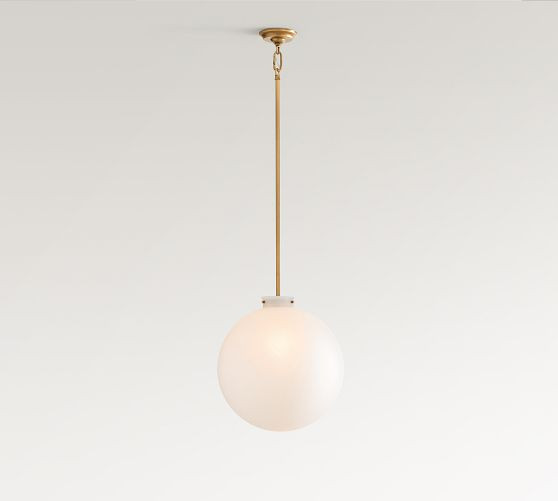 Anderson Opaline Globe Pendant (12"-15") | Pottery Barn (US)