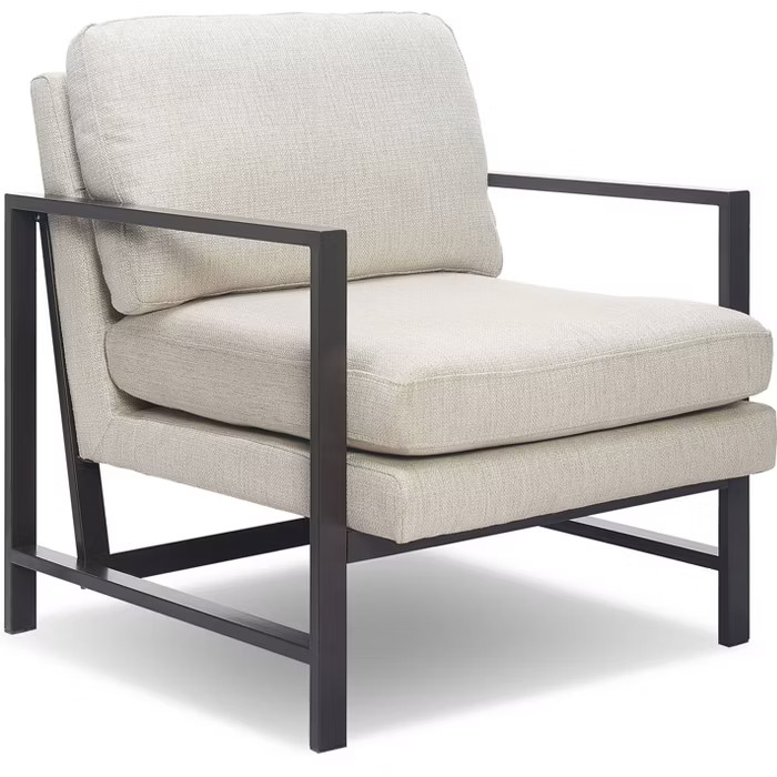 Russell Bronze Metal Frame Accent Chair - Finch | Target