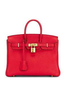 FWRD Renew Hermes Togo Birkin 25 Handbag in Rouge Coeur from Revolve.com | Revolve Clothing (Global)