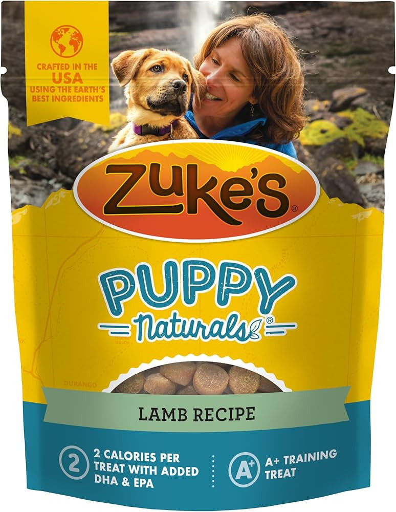 Zuke’s Puppy Naturals Bag of Soft Puppy Treats for Training, Natural Dog Treats Bites With Lamb... | Amazon (US)