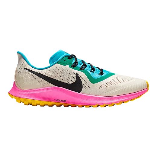Nike Men's Air Zoom Pegasus 36 Trail Running Shoes - Black/Blue | SportChek