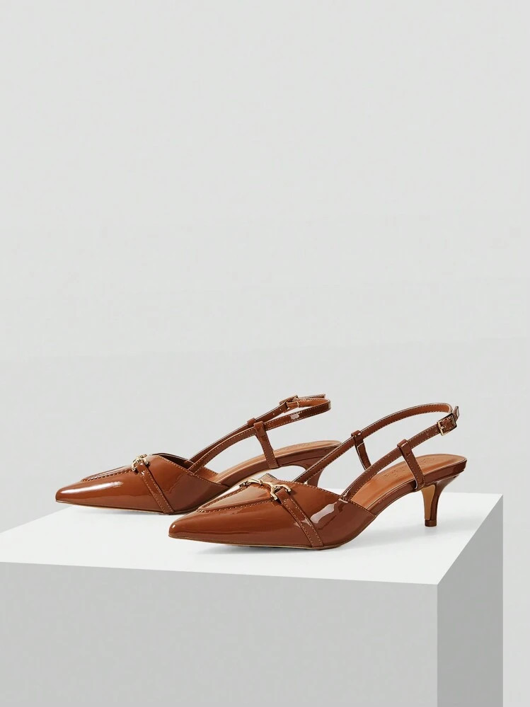 MOTF PREMIUM PPY STYLE DAILY COMMUTE POINTED TOE HIGH HEEL SHOES FOR WOMEN VACATION SHOES SUMMER CHRISTMAS FALL NEW YEAR HOLIDAY | SHEIN