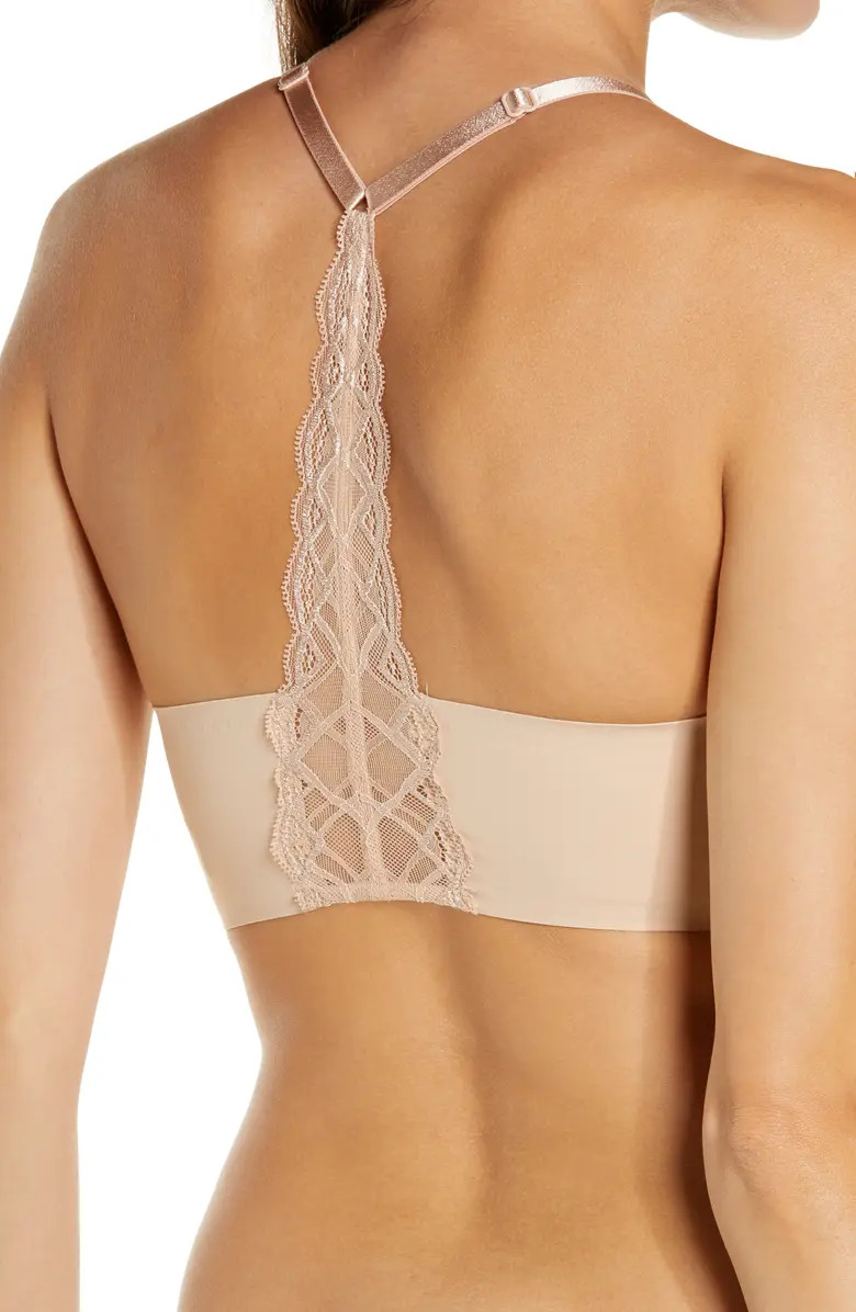 Triangle Lace Racerback Bralette | Nordstrom