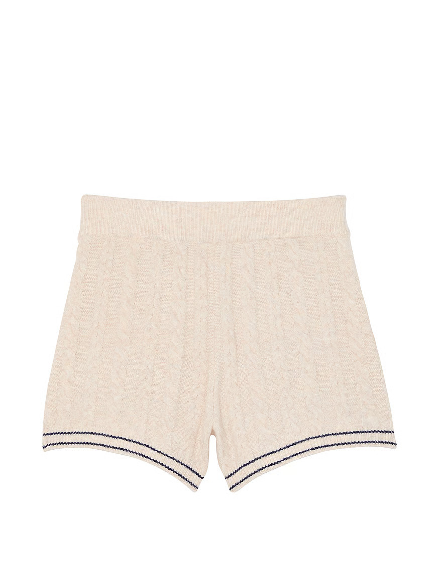 Collegiate Cable-Knit Shorts | Victoria's Secret (US / CA )