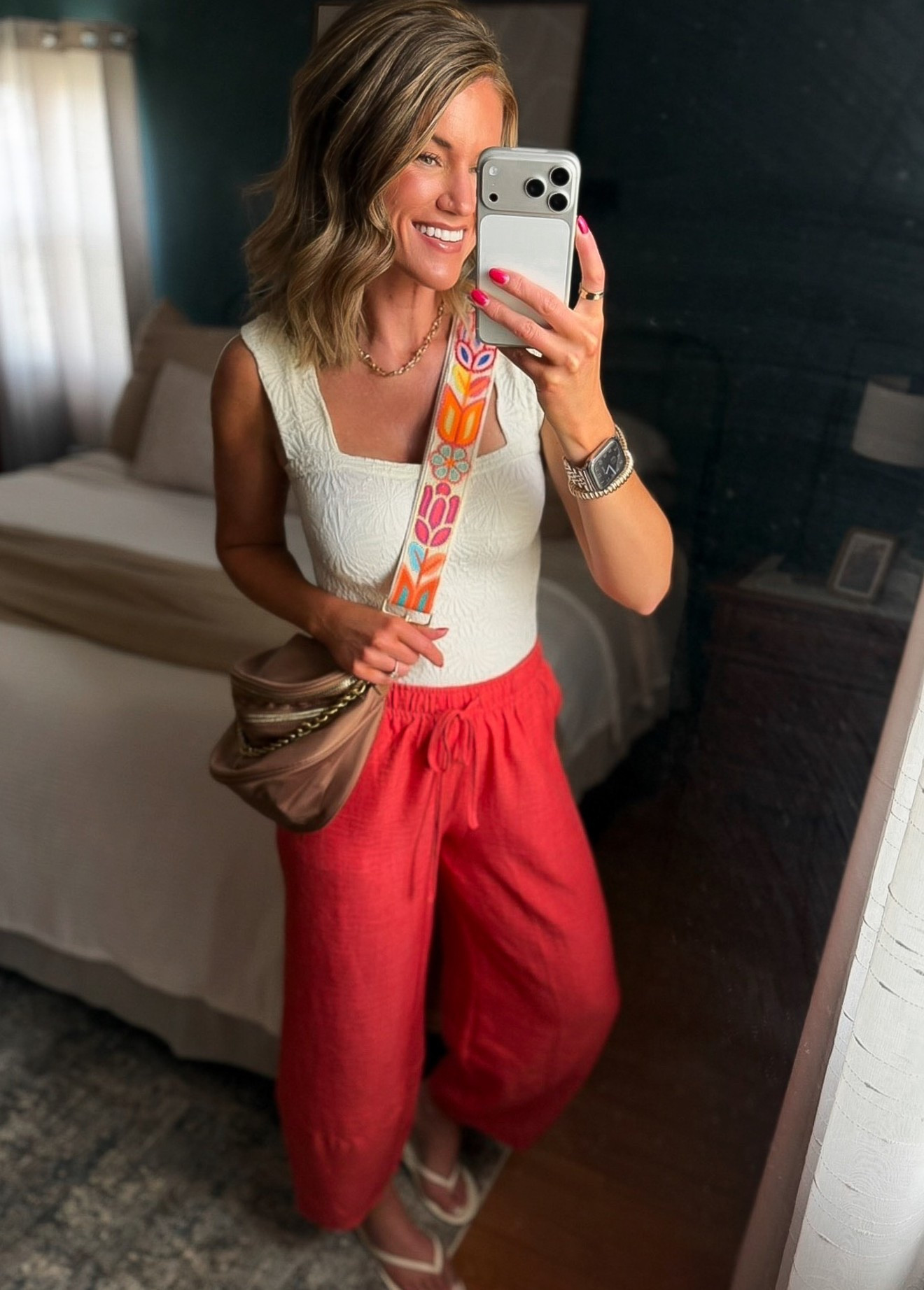 Amazon fashion finds for Summer 
Top/ medium
Pants/ medium

#LTKSeasonal #LTKOver40 #LTKootd
