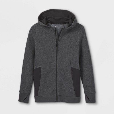 Boys' Premium Fleece Full Zip Hoodie - All in Motion™ | Target