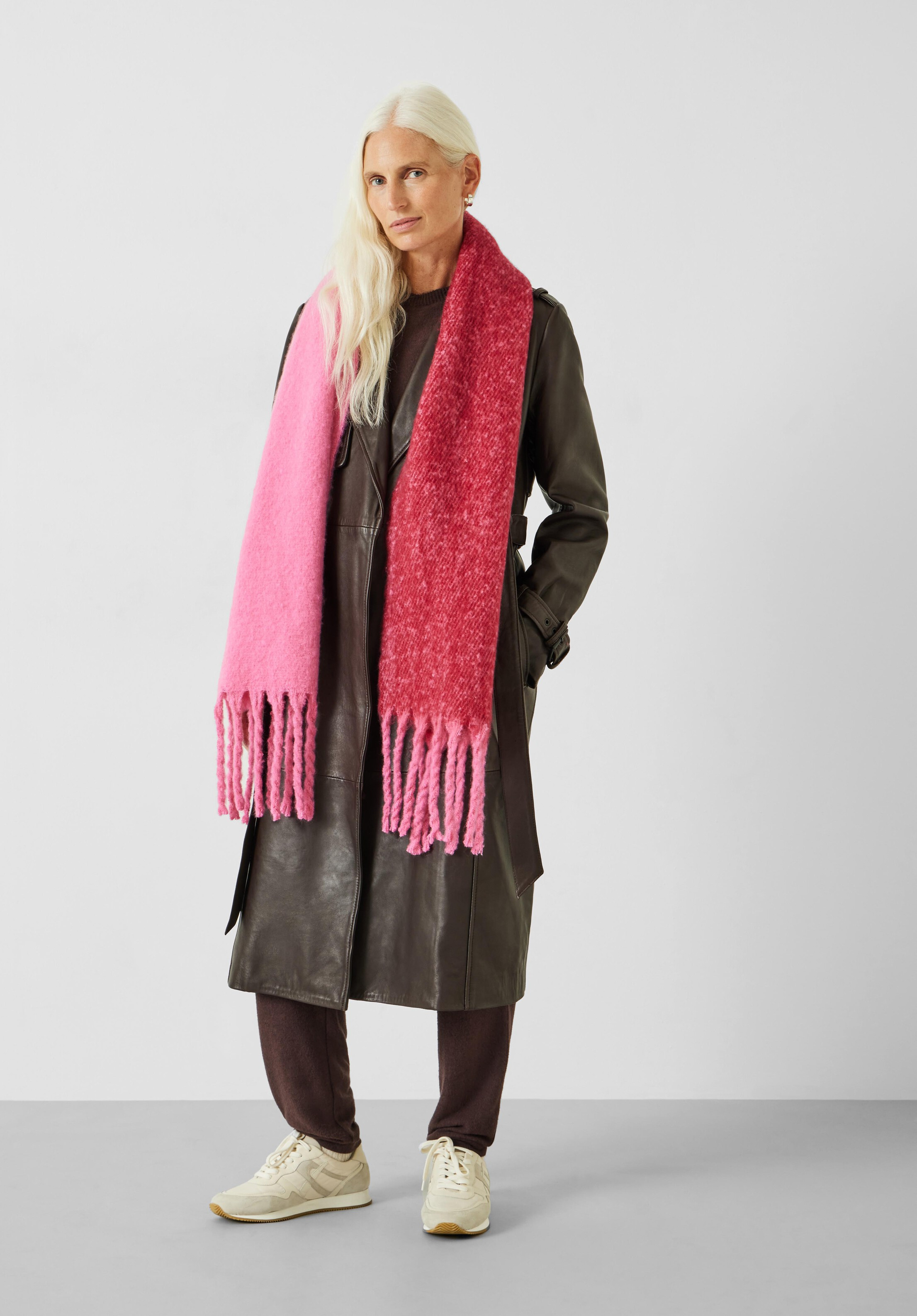 Asher Two-Tone Scarf | Hush UK