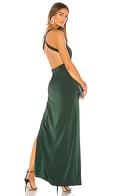 NBD Jill Gown in Emerald Green from Revolve.com | Revolve Clothing (Global)