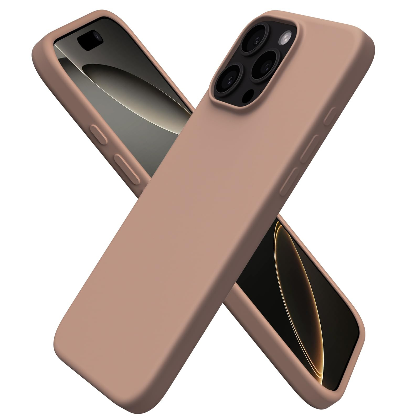 ORNARTO Compatible with iPhone 16 Pro Max Case 6.9", Slim Liquid Silicone 3 Layers Soft Gel Rubbe... | Amazon (US)