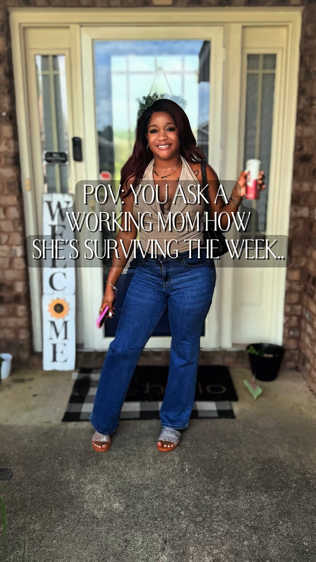 motherhood, work, content...crack. pop. sip. REPEAT ⚡️
•
@bumenergy @celsiusofficial @bloomsupps
•
#workingmom #sahm #energydrink #relatablemom #lifestylecontent

#LTKdayinmylife #LTKmomlife #LTKvlog