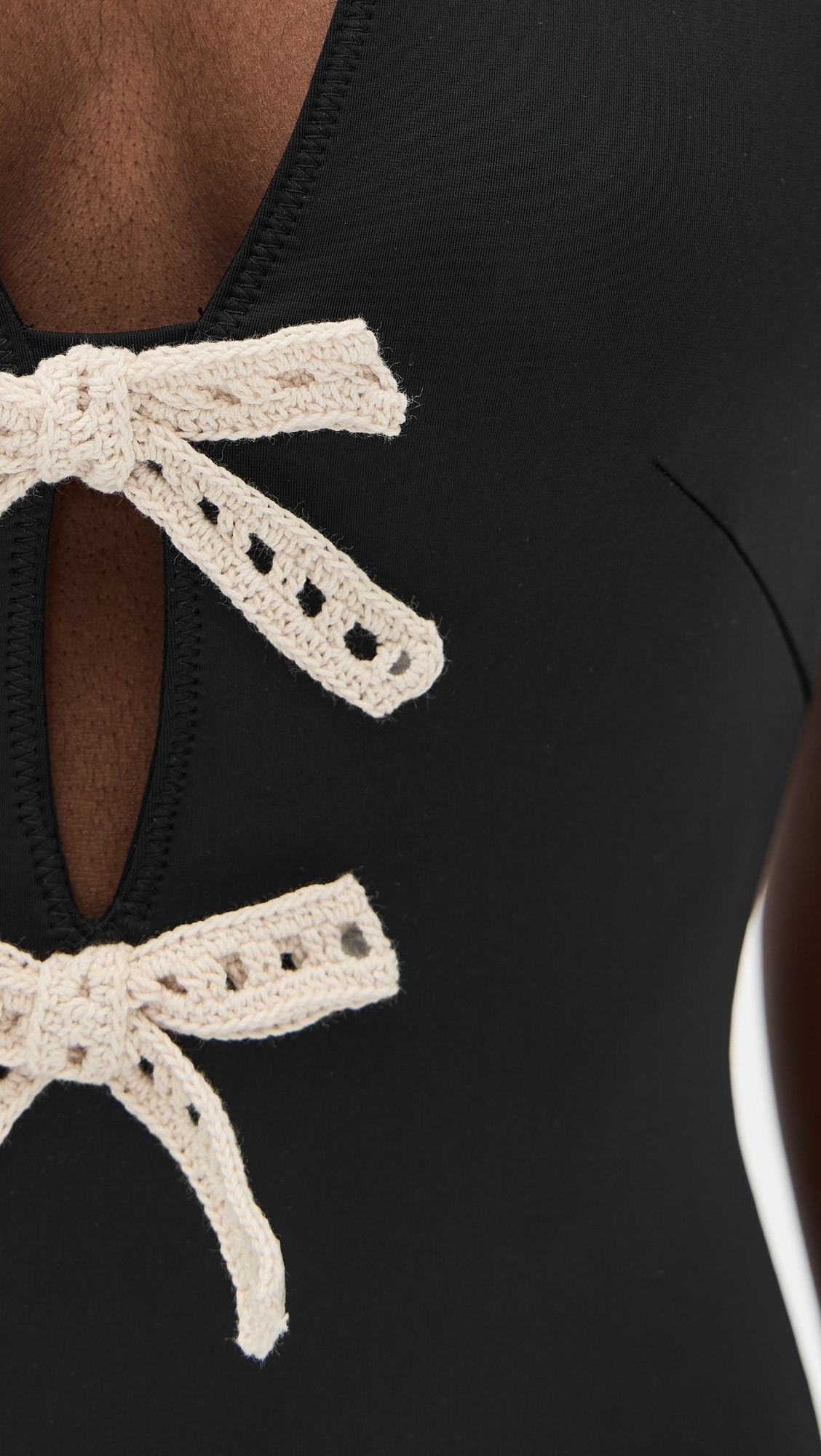 Kendall Crochet Halter One Piece | Shopbop