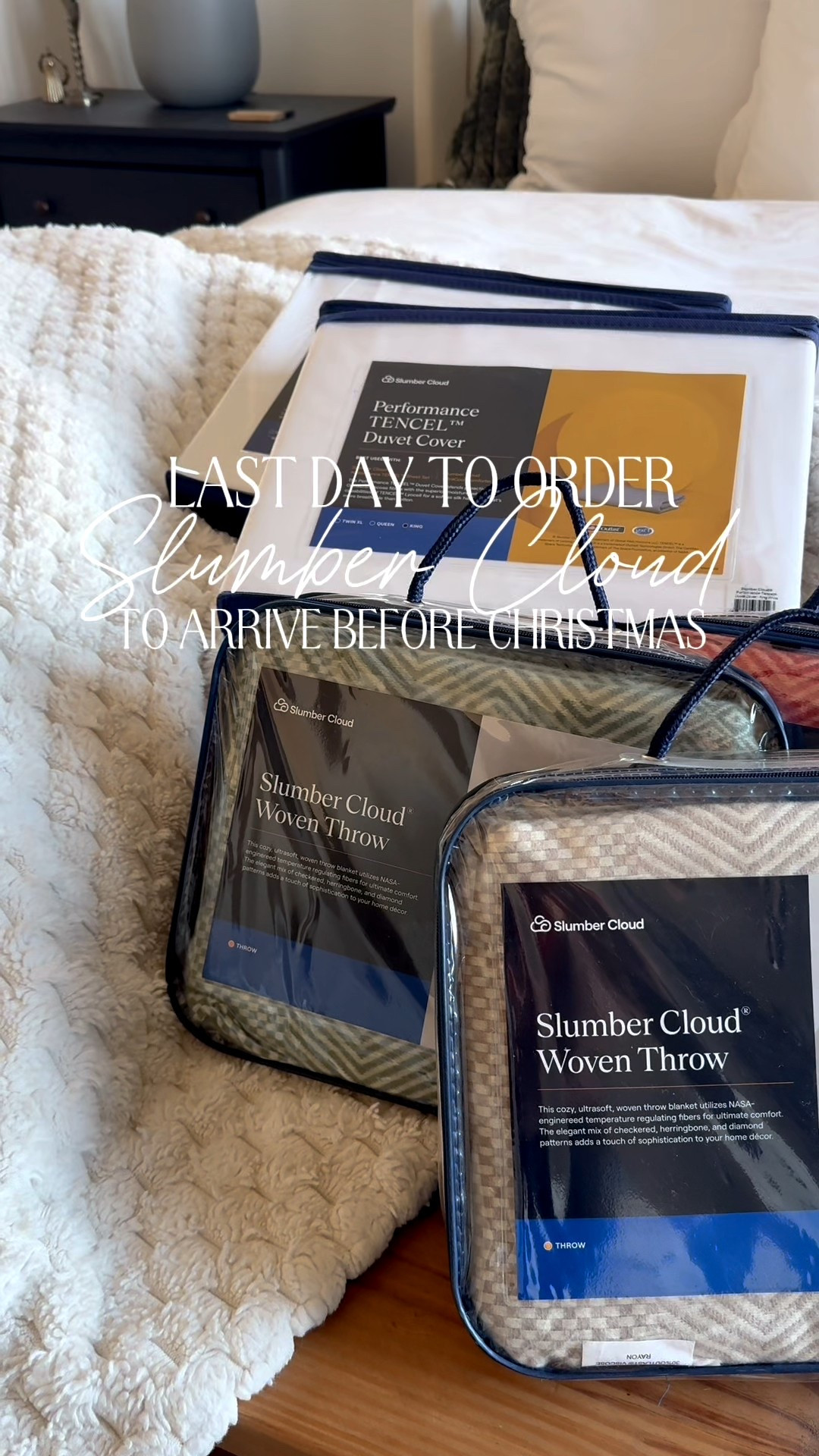 The perfect gift! 🎁 Last day to order to arrive before Christmas! @slumbercloud! The sheets and duvet are so so soft!! 

#LTKHoliday #LTKHome #LTKGiftGuide