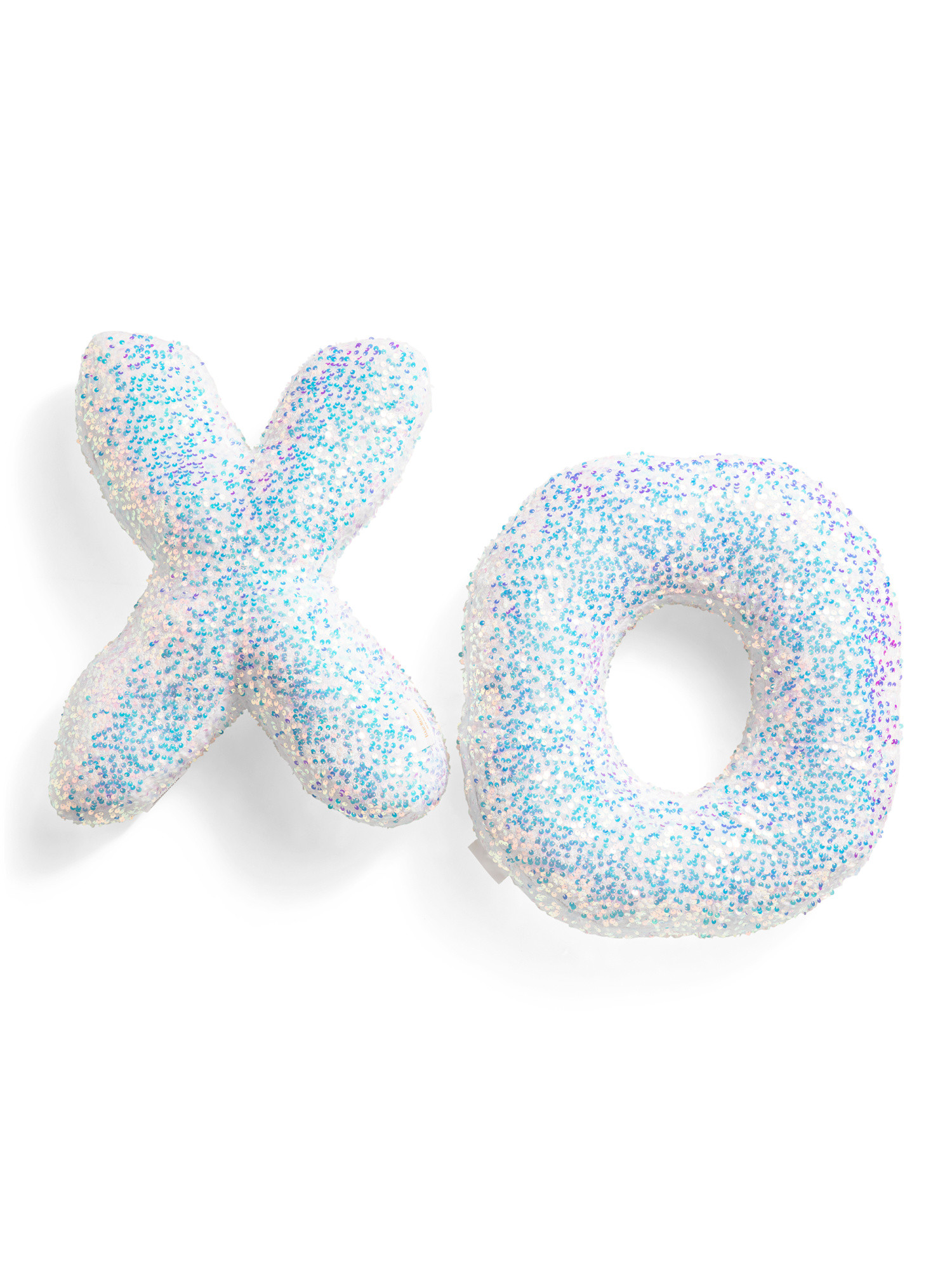 2pk Iridescent Shaped X O Pillows | Throw Pillows | Marshalls | Marshalls