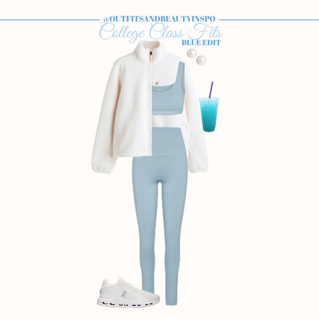College class fits!

College girl activewear school class outfit inspo blue matching set leggings Sherpa loaded tea

#LTKdayinmylife #LTKBeauty #LTKootd