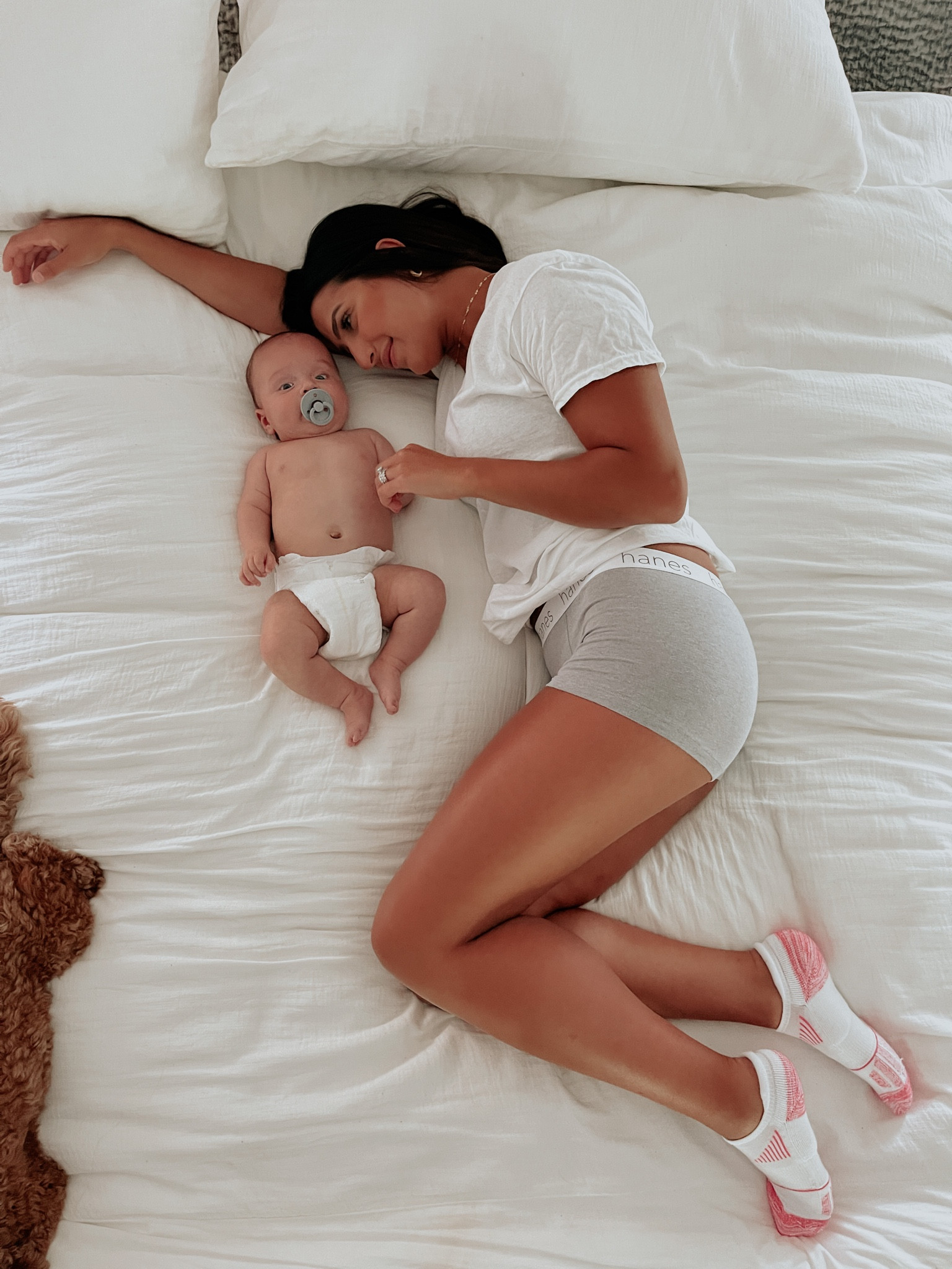 Hanes boyfriend boxer from target #ad 

#LTKbaby #LTKfamily