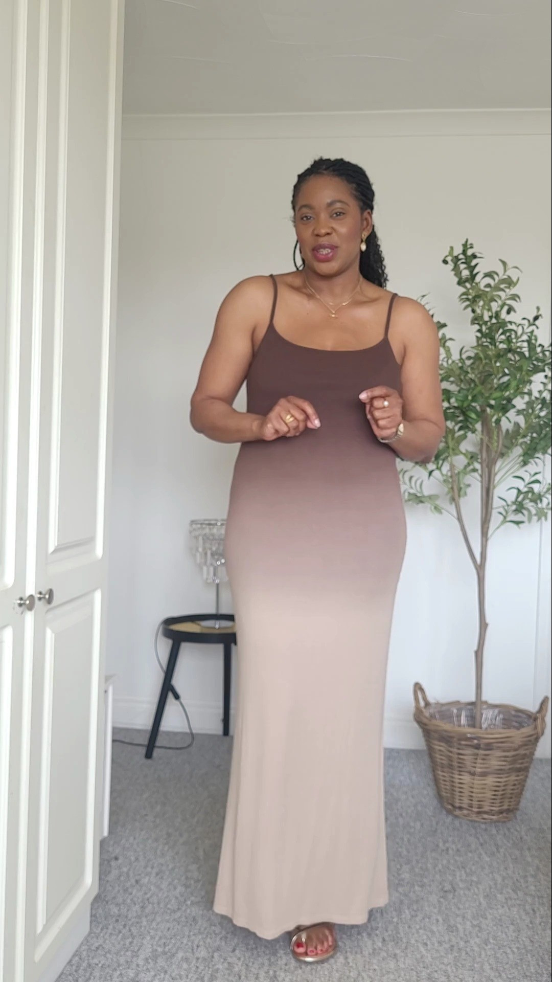 A fitted maxi dress is super flattering and versatile for Spring Summer.Opt for a neutral colour, or. A burst of colour, and style on its own or with an oversized shirt.#maxidress #skims #skimsdupe #LTKfind #ltkcurves 

#LTKeurope #LTKmidsize #LTKsalealert