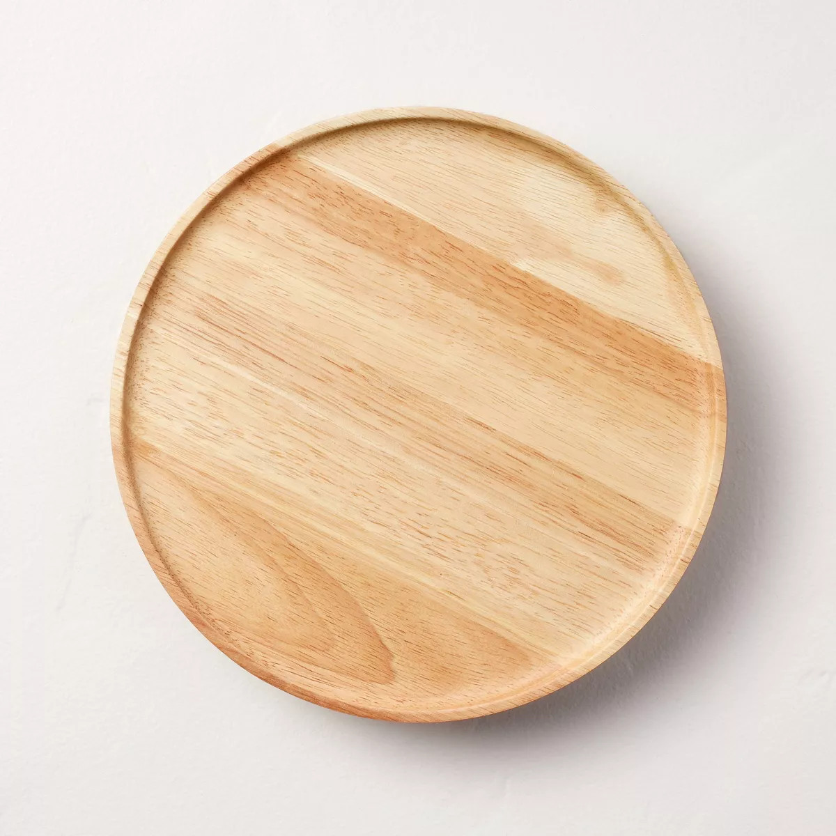 Wooden Pedestal Lazy Susan Natural - Hearth & Hand™ with Magnolia | Target