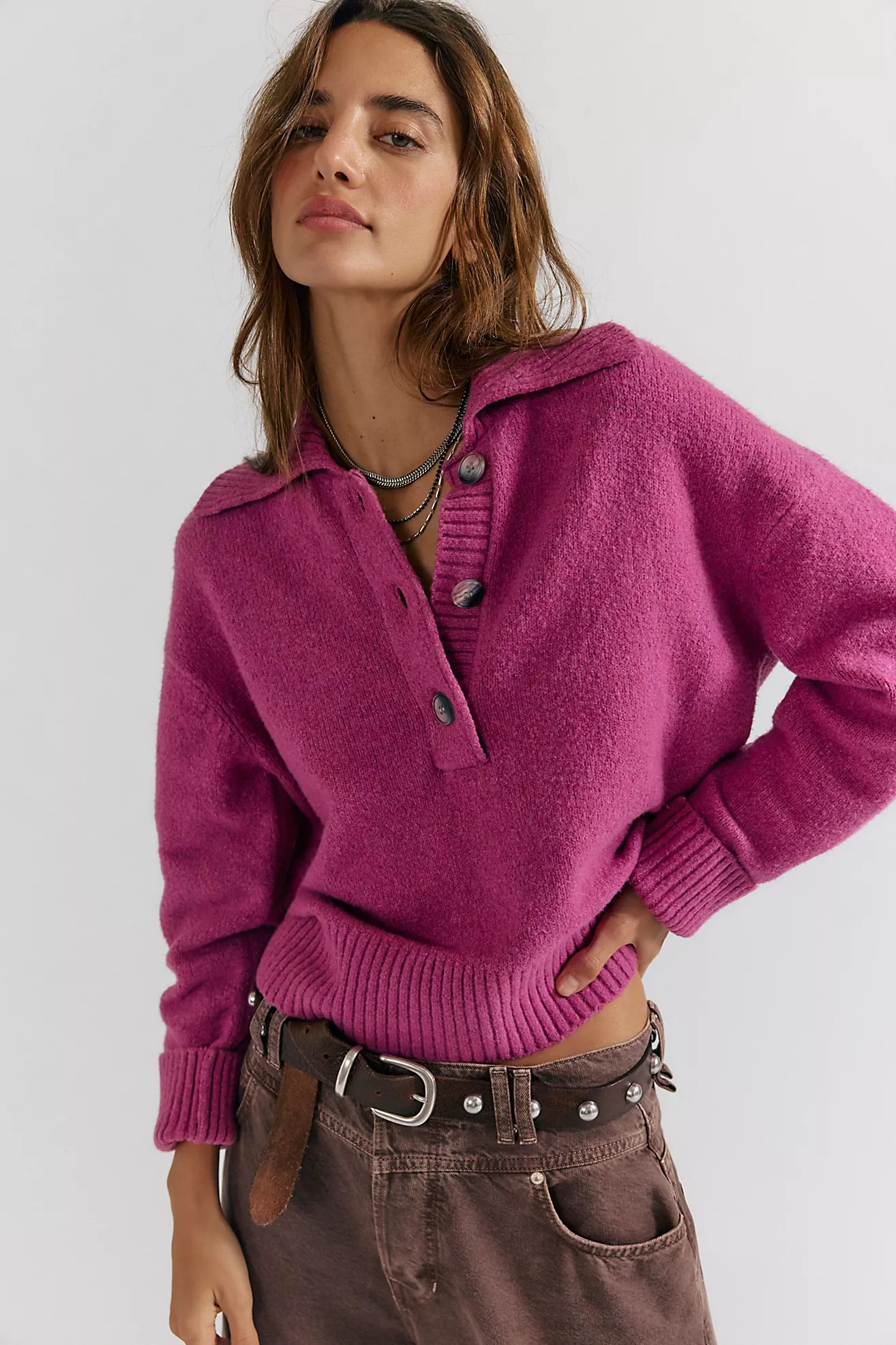 Trading Up Polo | Free People (Global - UK&FR Excluded)